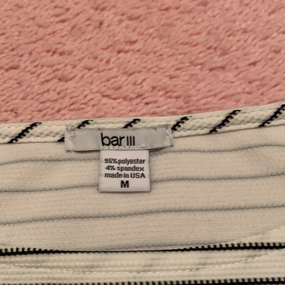 Bar III Striped top - Picture 4 of 4